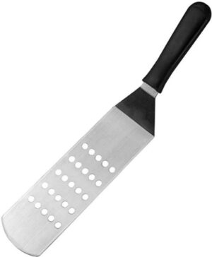 Лопатка изогнутая для гриля ProHotel CSW08P L 365/220 мм, B 75 мм, перфорированная артикул 4110822