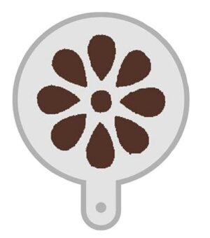 Трафарет кондитерский Martellato MS2 Цветок D 100 мм, H 8 мм артикул MS2