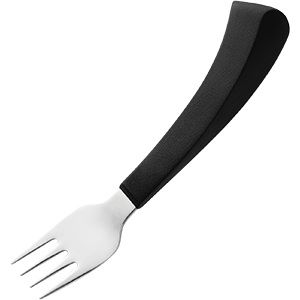 Вилка столовая AMEFA для лев. руки для людей с огр. возм., сталь нерж., L 185/60, B 28 мм артикул 486