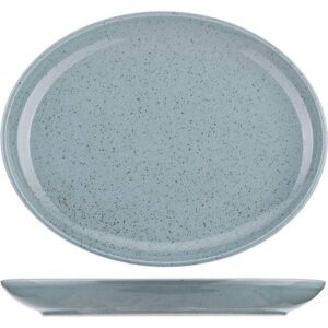 Блюдо овальное LILIEN Lifestyle L32, B25см мятно-бирюз. артикул LSR3032