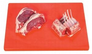 Доска разделочная Norma красная L 500 мм, B 350 мм, H 15 мм артикул F7326