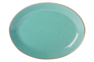 Блюдо овальное Porland Seasons Turquoise 18х14 см 112118 артикул 112118 бирюзовый