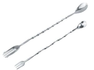 Ложка барменская P.L. Proff Cuisine Kingtex L 300 мм с вилочкой нерж. артикул KXB-A2001B (бар)