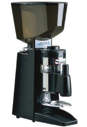 Кофемолка Santos 40A PPM черная с мобильным темпирующим устройством