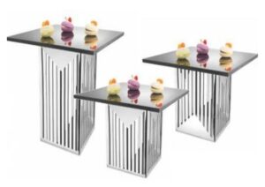 Подставка фуршетная MACO EBR-8359-60 (Набор 3 шт.) артикул 415320