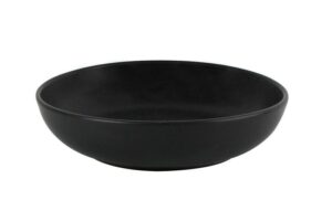 Салатник полуглубокий Porland Seasons Black d=17 см, h=4 см, 415 мл артикул 368117 черный