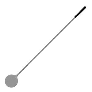 Лопата для пиццы ZIO PEPE, D 160мм, L 1700мм, сталь нержавеющая, резина, металлический, черный