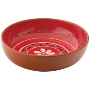 Салатник Utopia Estrella керамика красный, D 180, H 55 мм артикул M15051-000000-B01006