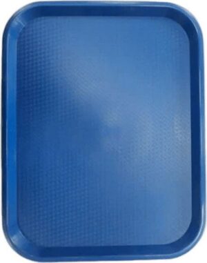 Поднос MVQ TPL45X35BL 450х350х20 мм пластик синий артикул E4314