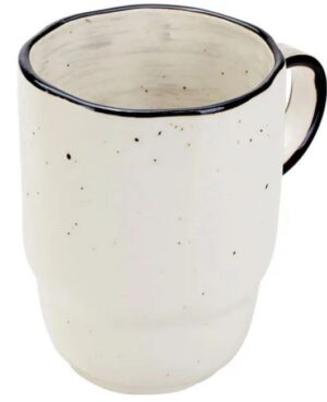 Кружка KunstWerk Pastoral серый 400 мл, D 80 мм, H 108 мм артикул P7139409-SH116