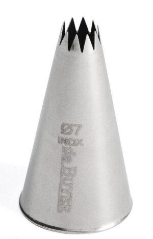 Насадка кондитерская De Buyer Звезда H 48 мм (диаметр отверстия 7 мм) артикул 2116.07