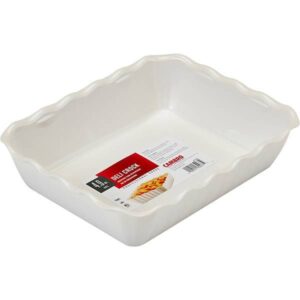 Салатник Cambro с декоративными бортами прямоугольный, белый, 33,5 x 26,5 x 8 см, 4600 мл артикул DC10 148