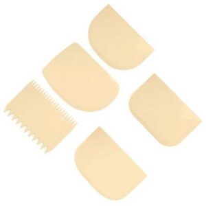 Шпатель кондитерский Matfer L 127 мм. B 88 мм. (Набор 5 шт.) артикул 112850