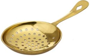 Стрейнер для джулепа ProHotel JS08G D 75 мм, L 150 мм, золотой артикул 2030536