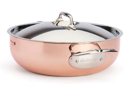 Кастрюля De Buyer Prima Matera 4,9 л, D 280 мм, H 100 мм артикул 6232.28