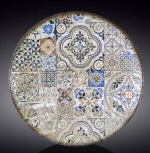 Тарелка Wilmax Vintage Mosaic D 170 мм, H 20 мм артикул WL-671301/A