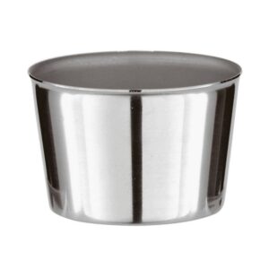 Форма для крем-карамели Paderno 135 мл, D 68 мм, H 45 мм, L 70 мм, B 70 мм, нерж. сталь артикул 41660-10