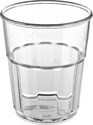 Стакан Олд Фэшн Gastroplast Granity GC-02 300 мл, D 80 мм, H 95 мм поликарбонат, прозрачный артикул 77158