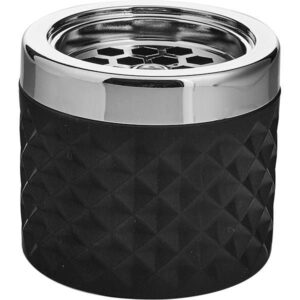 Пепельница APS стекло, металл, D 95, H 80 мм артикул 00582