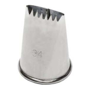 Насадка кондитерская P.L. Proff Cuisine Зубчатая лента D 35 мм, H 50 мм артикул NTB-34