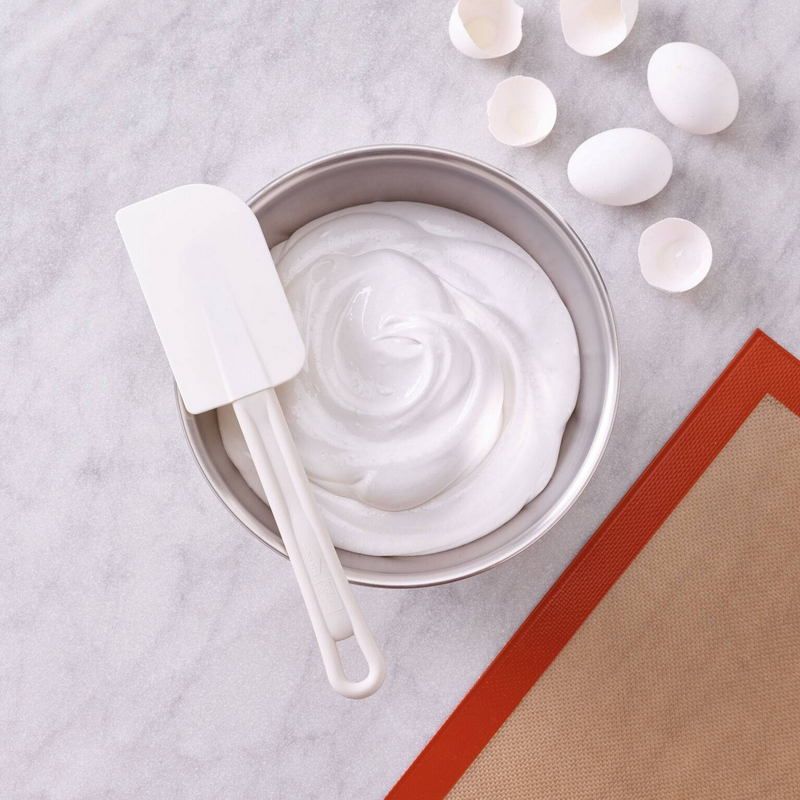 Лопатка кулинарная Paderno Pa+plus силиконовая, рабочая поверхность 100х65 мм, L 350 мм, пластиковая ручка артикул 12915-35