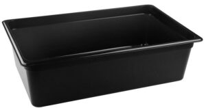 Гастроемкость RESTOLA GN 1/1-150 полипропилен, черная 19,1 л артикул 422100213