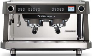 Кофемашина рожковая автоматическая Nuova Simonelli NUOVA AURELIA MP 2Gr 220V Metallic grey+high groups+Autopurge+E-milk technology