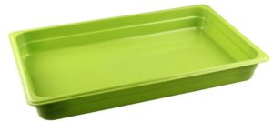 Гастроемкость RESTOLA GN 1/1-65 полипропилен, зеленая 8,5 л артикул 422107309