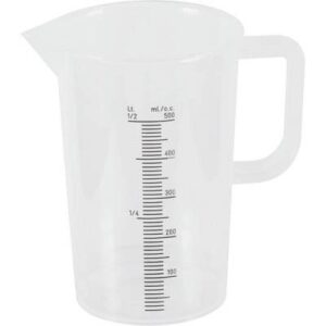 Мерный кувшин Paderno 500 мл, D 90 мм, H 135 мм артикул 47606-05