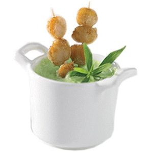 Горшочек для запекания REVOL Бель Кузин 50 мл, d58 мм, h60 мм белый артикул 000940