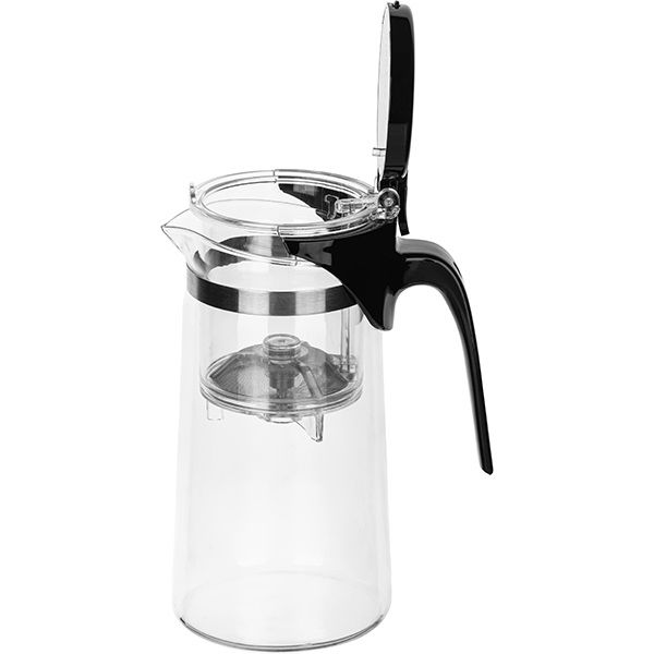 Чайник заварочный ProHotel Гунфу SAG-10 750 мл, D 90 мм, H 190 мм, с фильтром, термост.стекло артикул 3150825