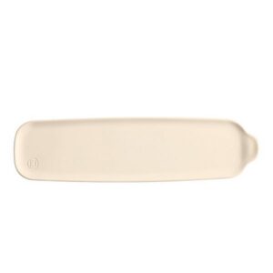 Блюдо для подачи Emile Henry L 420 мм, B 110 мм, молочное артикул 025003