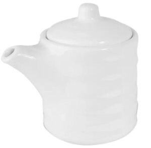 Соусник-бутылка KunstWerk Paula белый 150 мл, H 89 мм, D 65 мм артикул A18740