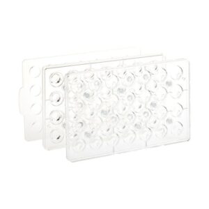 Форма для шоколада 3D Martellato 20FRUIT01 Яблоко L 275 мм, B 175 мм, H 31 мм (ячейка d28х27 мм) артикул 20FRUIT01