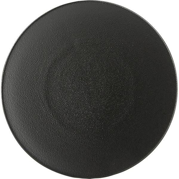 Тарелка REVOL Equinoxe D 215 мм, H 25 мм, черная артикул 649495