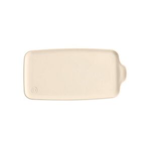 Блюдо для подачи Emile Henry L 310 мм, B 160 мм, молочное артикул 025004