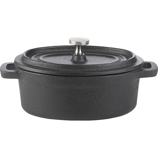 Кастрюля для запекания ProHotel Ember Cast Matt 15701-12B 0,25 л, черный артикул 3051915