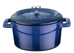 Кокотница LAVA TRENDY SERIES 0,35 л, D 100 мм, H 70 мм синяя артикул LV Y TC 10 K2 B