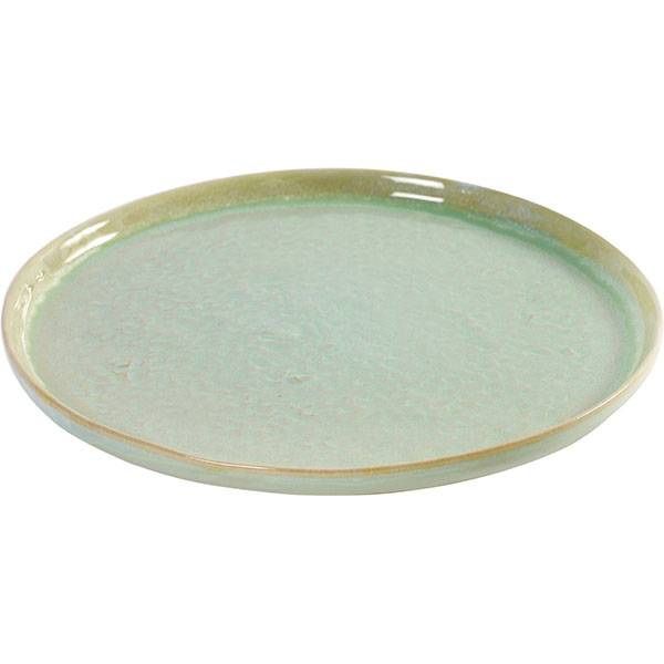 Тарелка Serax Pure D 215 мм, H 15 мм, зеленая артикул B1013056