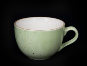 Чашка кофейная Corone Natura 95 мл зеленая артикул фк0968