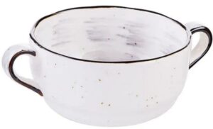 Бульонница KunstWerk Pastoral серая 270 мл, D 105 мм, H 50 мм артикул P6136515-S-SH116