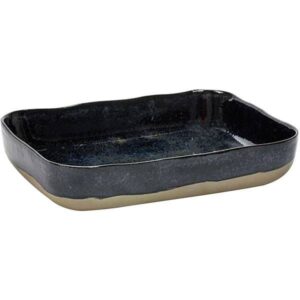 Блюдо для запекания Serax Merci №10 H55 мм, 301х223 мм песчаник, цвет синий артикул B5117137