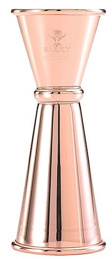 Джиггер Barfly Japan M37002CP 50/25 мл, сталь, медь артикул M37002CP