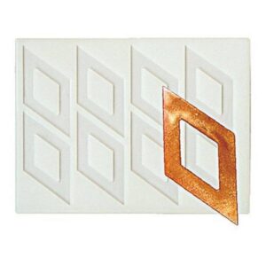 Форма для шоколада P.L. Proff Cuisine Ромб L 225 мм, B 168 мм, H 28 мм артикул QM-003