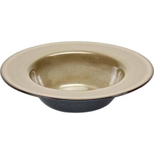 Тарелка Serax Terres de Reves D213 мм, H50 мм цвет серый,синий глубокая артикул B5116191