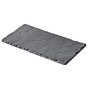 Блюдо для подачи REVOL Basalt L 325 мм,B 265 мм, черное артикул 642500