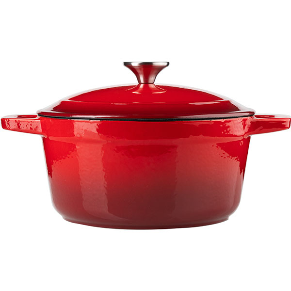 Кастрюля для запекания ProHotel 15201-20E 2,6 л, красный артикул 3051922
