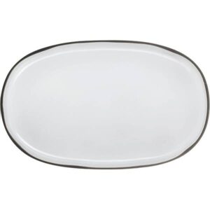 Блюдо REVOL Caractere L 355 мм, B 218 мм H 25 мм, каменно-серый артикул 652759