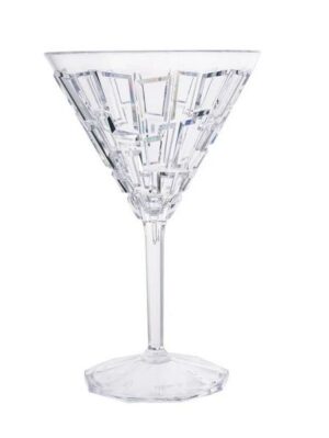 Бокал для мартини Gastroplast Crystal Mosaic 300 мл, D 115 мм, H 180 мм поликарбонат, прозрачный артикул 77187