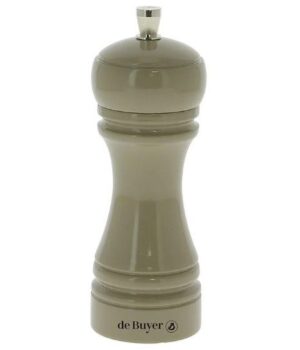 Мельница для перца De Buyer серо-коричневая H 140 мм артикул P245.143434